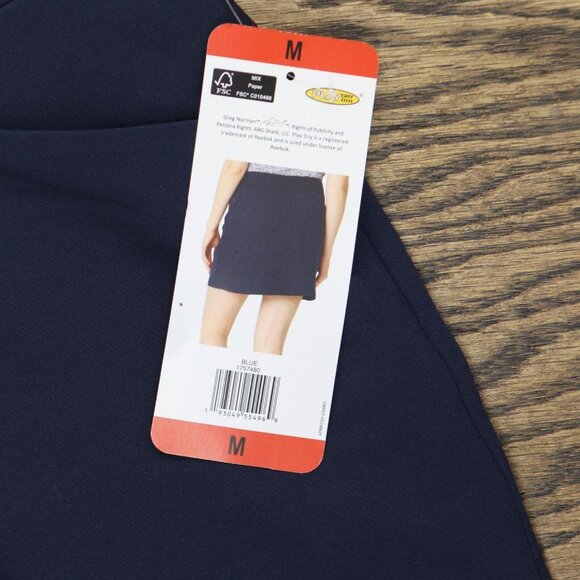NWT Reel Life Womens Mesh Lined Tennis Golf Skort 1757480 M Blue - Picture 10 of 11